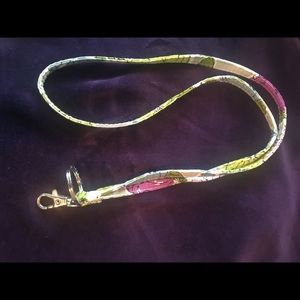 Vera Bradley lanyard- never used!